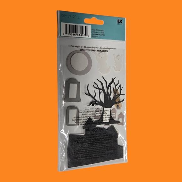 Halloween Stickers: Jolee's 2012 Haunted House, Happy Halloween, Orange Alphabet - Picture 8 of 8